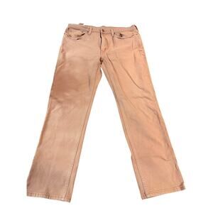 Levi’s 514 Straight Fit Jeans Tan Khaki Denim Men’s Size 36x30